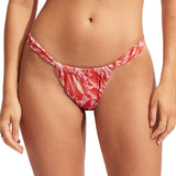 Poolside Rio Bikini Pant - Pink Chintz - Simply Beach UK