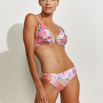 Euphoria Bikini Top - Rose Infusion - Simply Beach UK