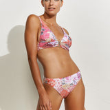 Euphoria Bikini Top - Rose Infusion - Simply Beach UK