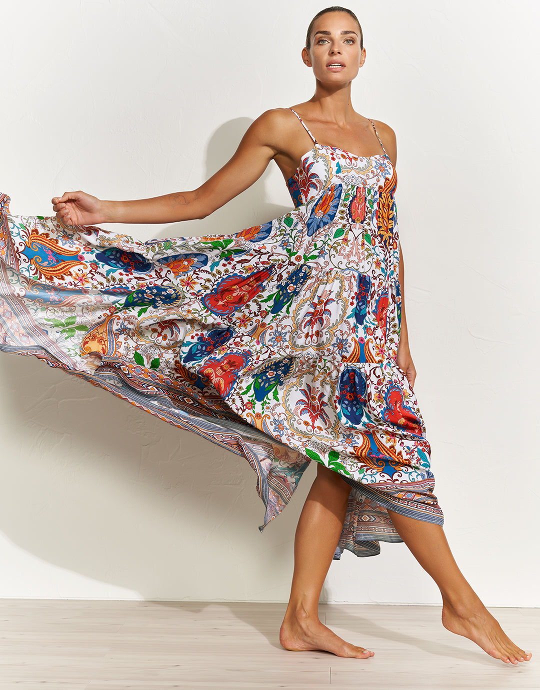Libertine Maxi Dress - Vibrant White - Simply Beach UK