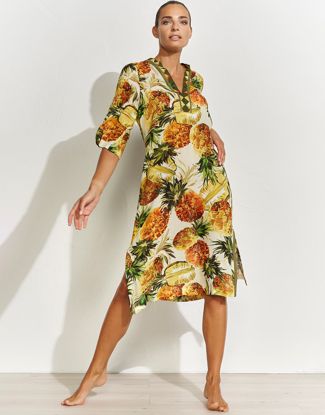 Optimist Kaftan - Pina Colada - Simply Beach UK