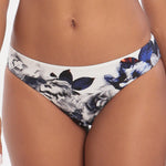 Jets Picturesque Regular Bikini Bottom - Ink White