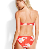 Seafolly Desert Flower Hipster Bikini Bottom - Chilli