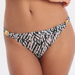 Jo Severin Nora Slide Hipster Bikini Bottom - Abstract