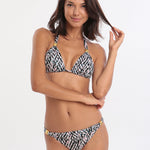 Jo Severin Nora Slide Hipster Bikini Bottom - Abstract