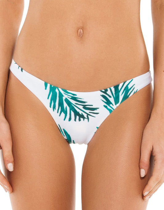 ViX Aloe Basic Full Bikini Bottom - White