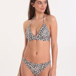 Banana Moon Couture Serengeti Touho Wrap Bikini Top - Ecru