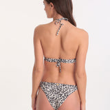 Banana Moon Couture Serengeti Touho Wrap Bikini Top - Ecru