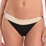 Banana Moon Couture Monterosso Mivra Banded Bikini Bottom - Black