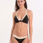 Banana Moon Couture Monterosso Mivra Banded Bikini Bottom - Black
