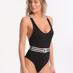 Seafolly Swim Tank Swimsuit - Black