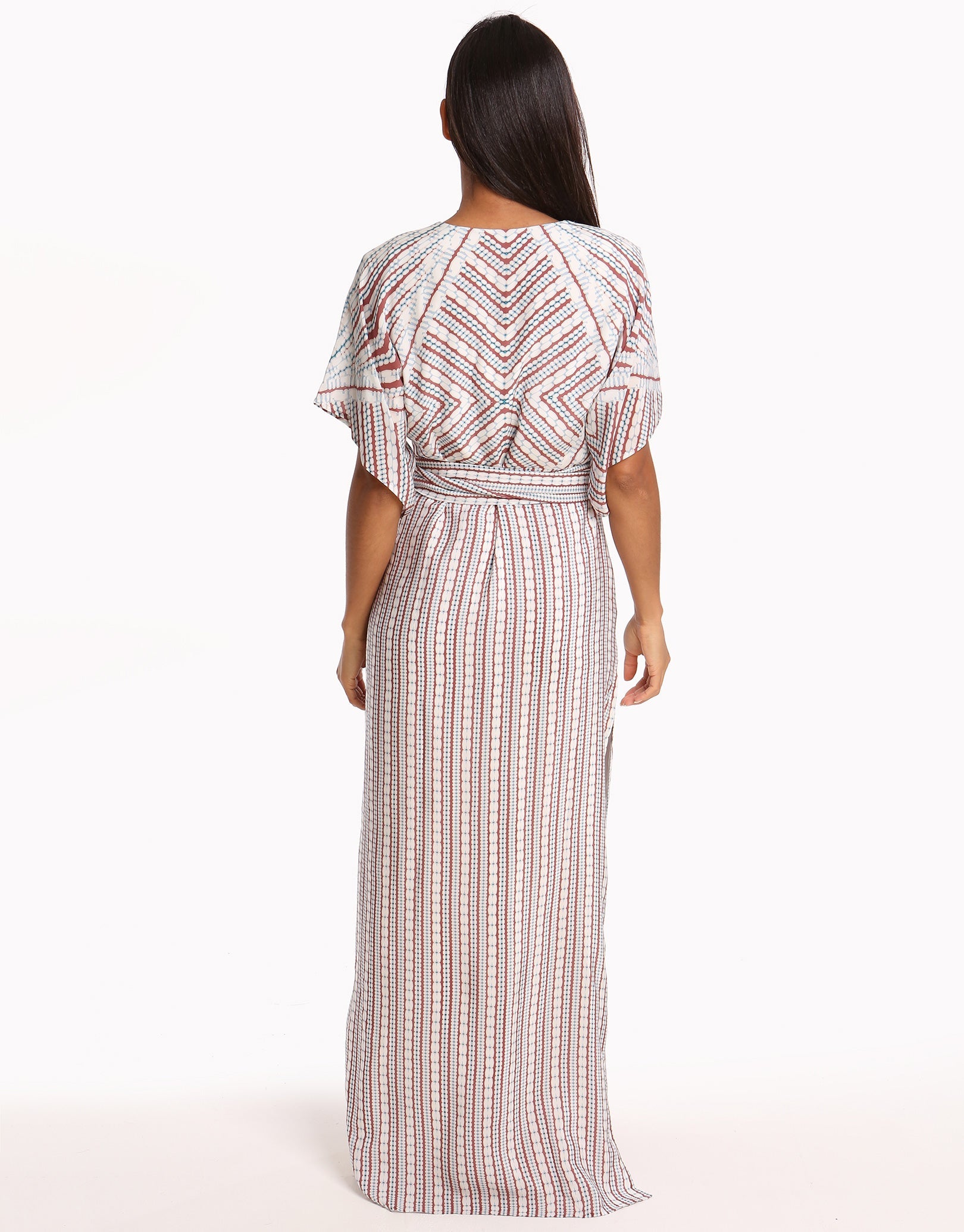 Paolita Kito Silk Maxi Dress - Print