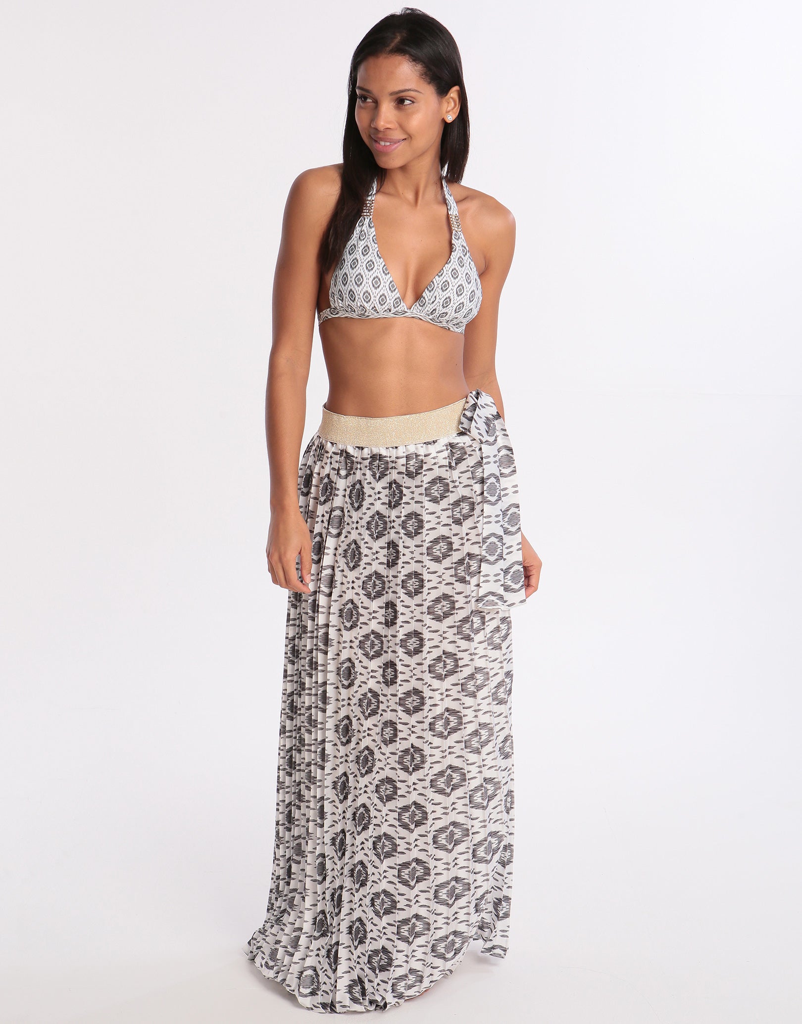 West Seventy Nine Icat Maxi Skirt - Grey