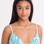 Banana Moon Meadview Cleo Tri Bikini Top - Turquoise