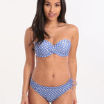 Banana Moon Dolcevita Merenda Banded Bikini Bottom  - Blue