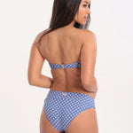 Banana Moon Dolcevita Merenda Banded Bikini Bottom  - Blue