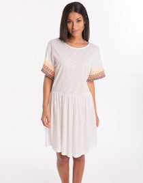 Pitusa Little Llama Dress - White