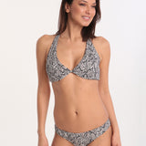 Heidi Klein Mombasa Hipster Bikini Bottom - Snake Print