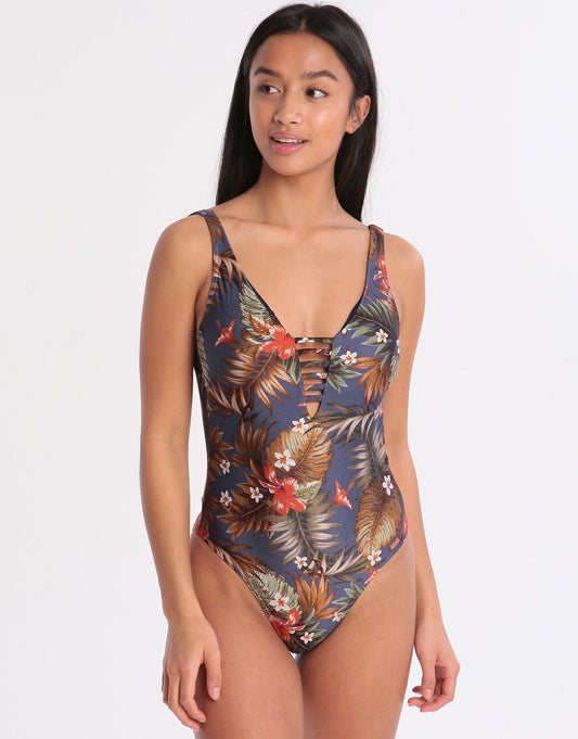 Banana Moon Iquitos Miller Swimsuit - Blue