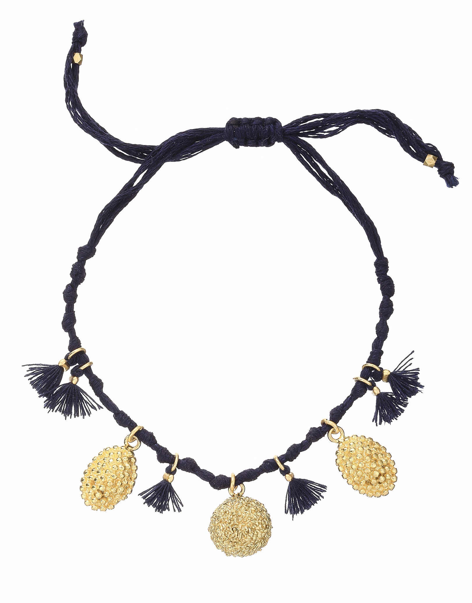 Festival Charms Mardis Gras Festival Bracelet - Navy