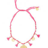 Festival Charms Mireya Bracelet - Pink