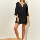 Midi Tunic - Black - Simply Beach UK