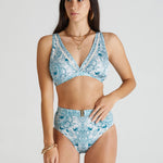 Eternal Marilyn High Waist Bikini Pant -Multi - Simply Beach UK