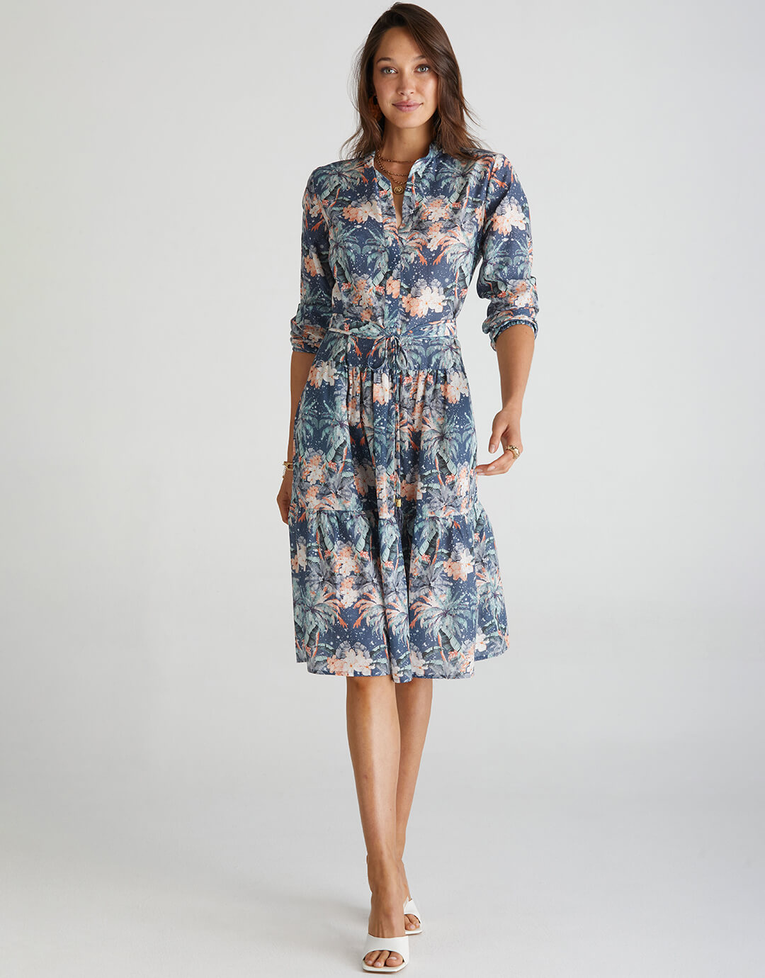 Indianic Alyssa Sun Dress - Floral - Simply Beach UK