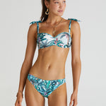 Muse Naomi Bandeau Bikini Top - Multi - Simply Beach UK