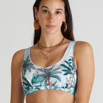 Muse Lucy D/DD Cup Bikini Top - Multi - Simply Beach UK