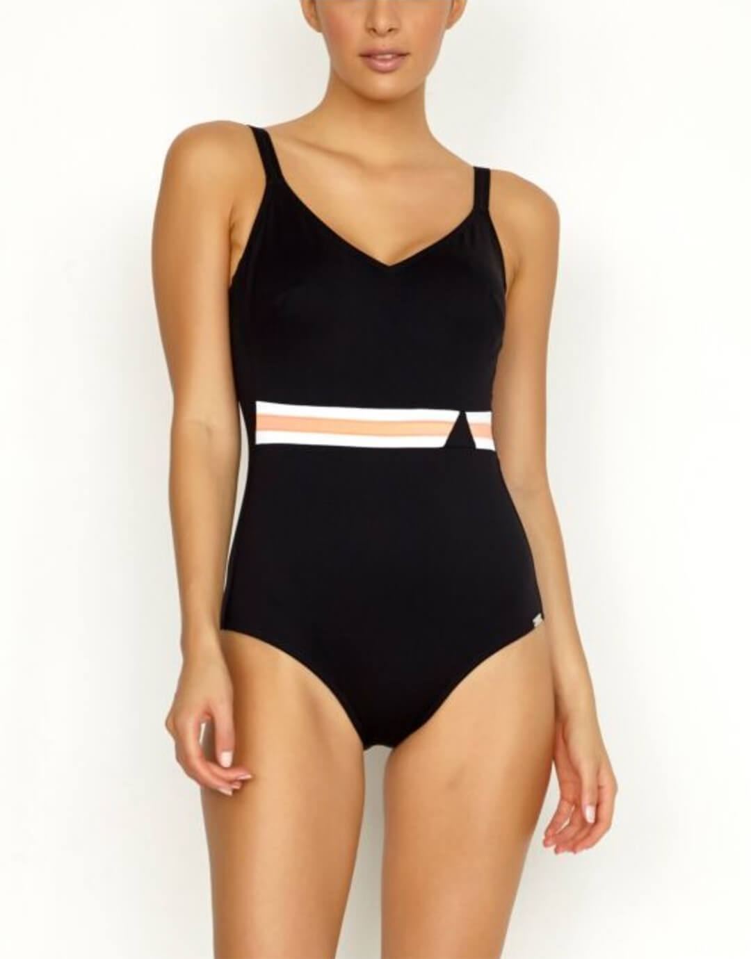 Apricot Bliss Swimsuit - Black Apricot - Simply Beach UK