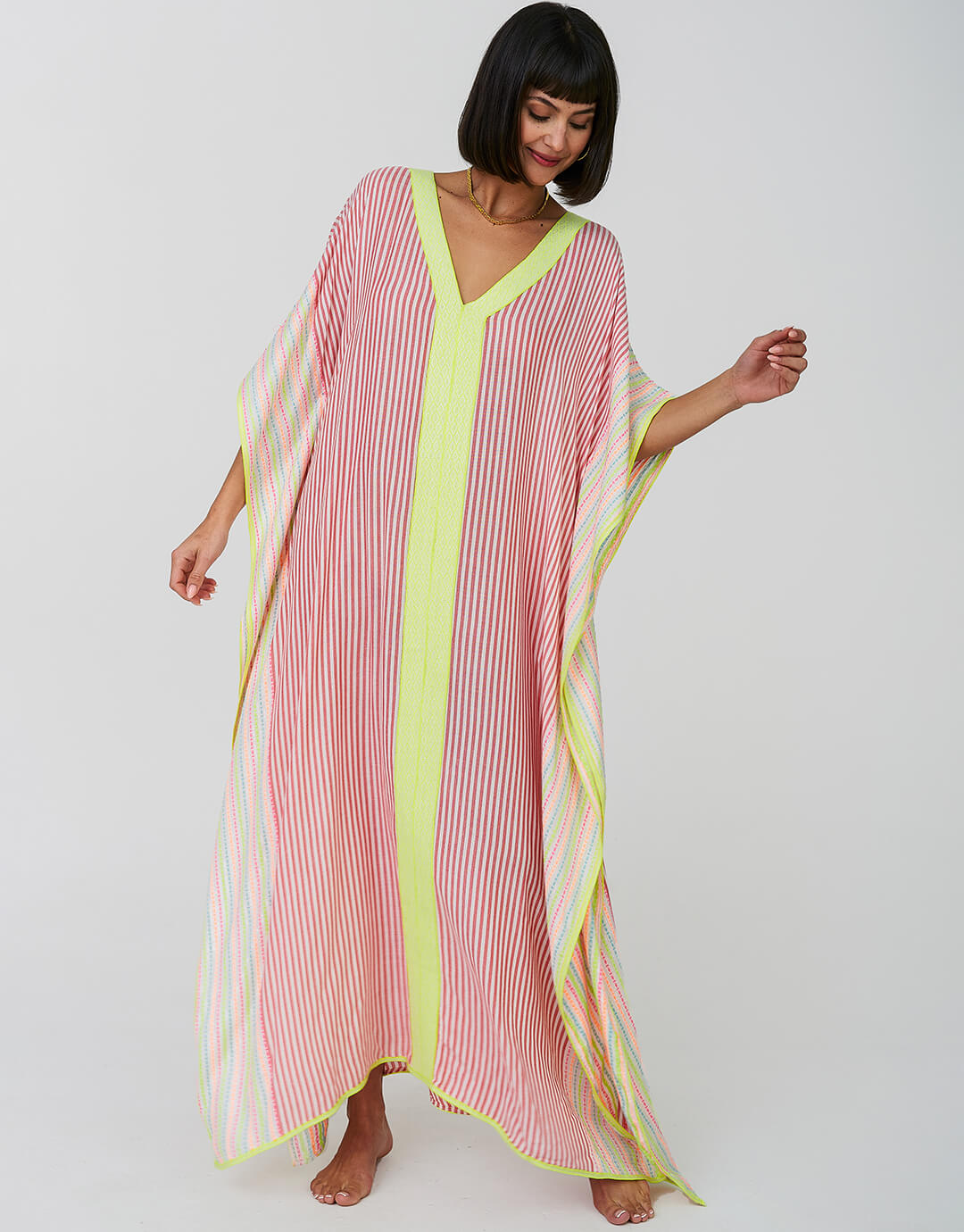 Contrast Stripe Thobe - Simply Beach UK