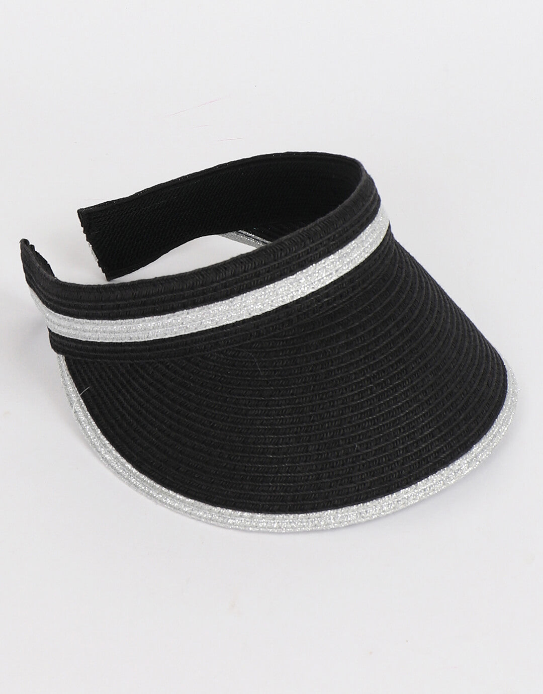 Cohen Visor - Black and Silver - Simply Beach UK