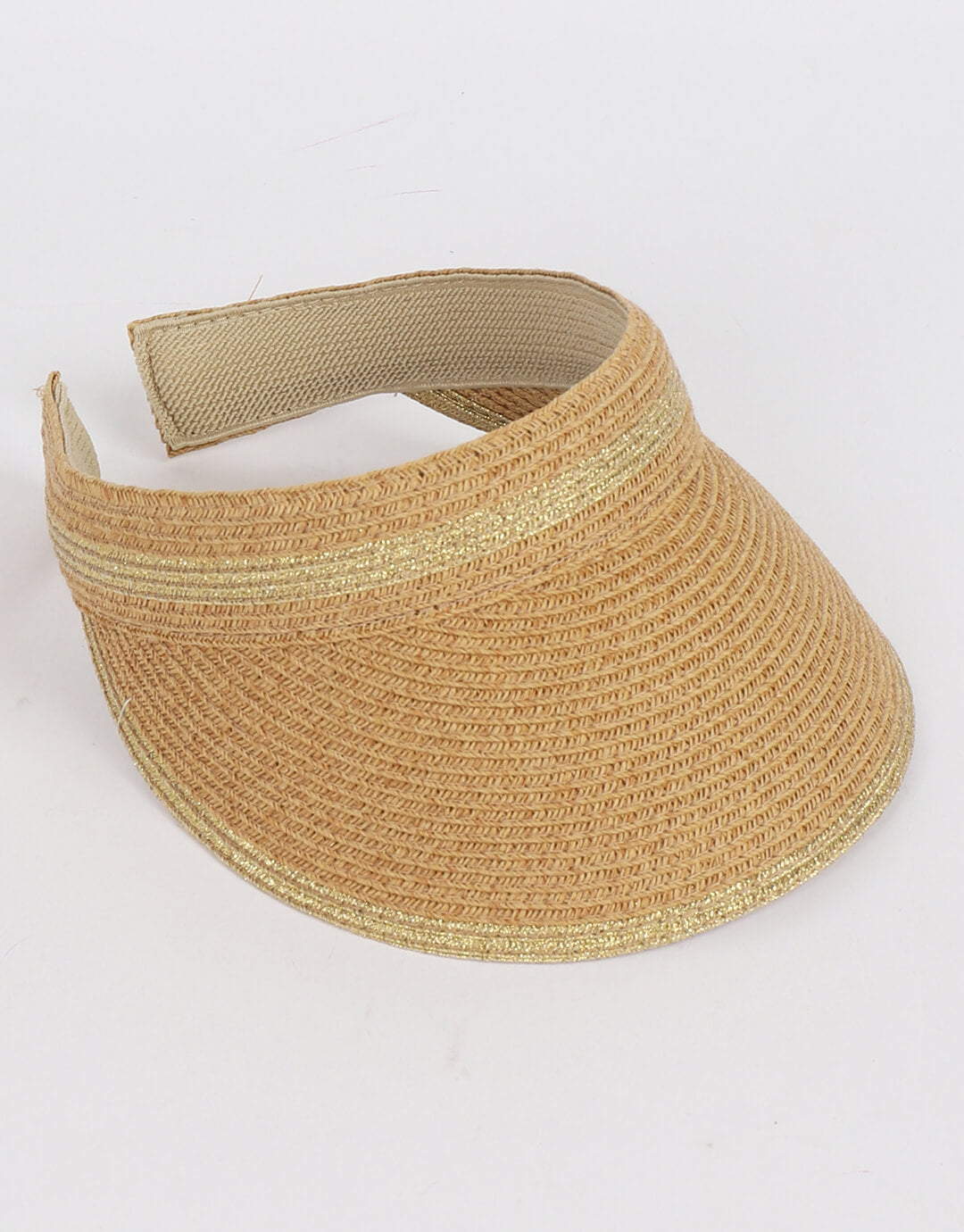 Cohen Visor Natural and Gold