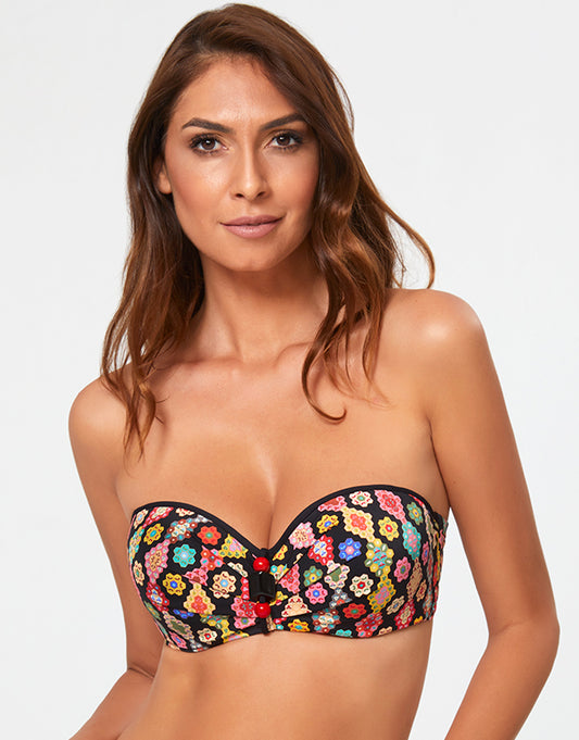 Desiree Bandeau Bikini Top - Simply Beach UK