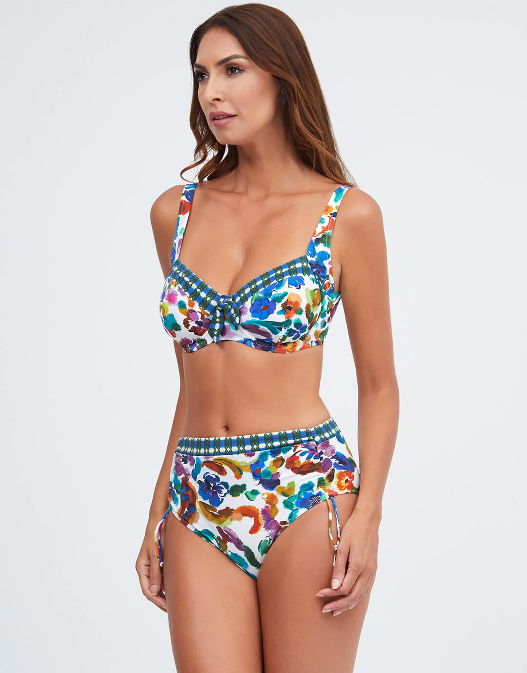 Eda Underwired Bikini Top - Multi - Simply Beach UK
