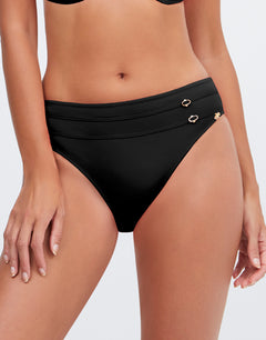 Stella Bikini Pant - Black - Simply Beach UK