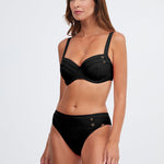 Stella Bikini Pant - Black - Simply Beach UK