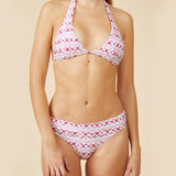 Penida Padded Halter Bikini Top - Pink - Simply Beach UK