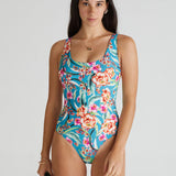 Melody Bec D Cup Swimsuit - Multi - Simply Beach UK