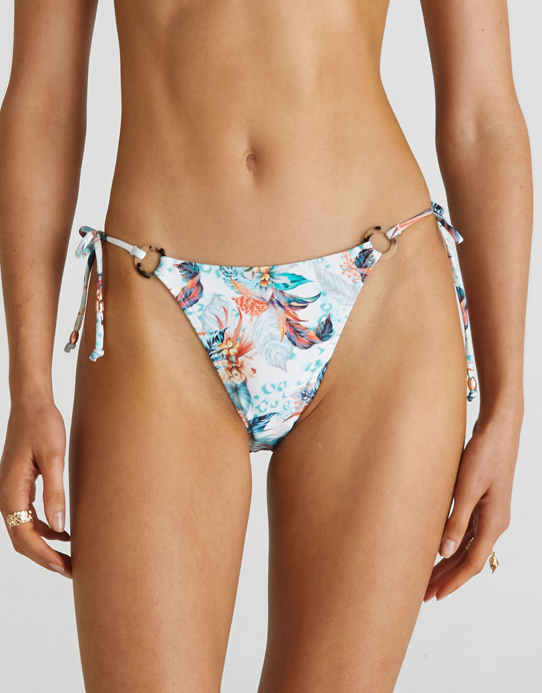 Bliss Kylie Tie Side Bikini Pant - Multi - Simply Beach UK