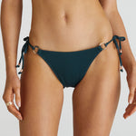 Envy Kylie Tie Side Bikini Pant - Green - Simply Beach UK