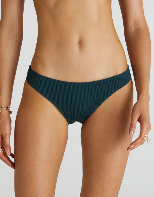 Envy Jennifer Hipster Bikini Pant - Green - Simply Beach UK