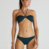 Envy Hallie Bandeau Bikini Top - Green - Simply Beach UK