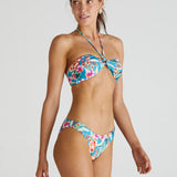 Melody Hallie Bandeau Bikini Top - Multi - Simply Beach UK