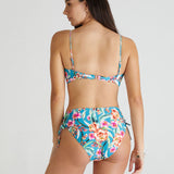 Melody Charlotte High Waist Bikini Pant - Multi - Simply Beach UK