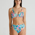 Melody Charlotte High Waist Bikini Pant - Multi - Simply Beach UK