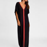 Inca Abaya Dress - Black - Simply Beach UK