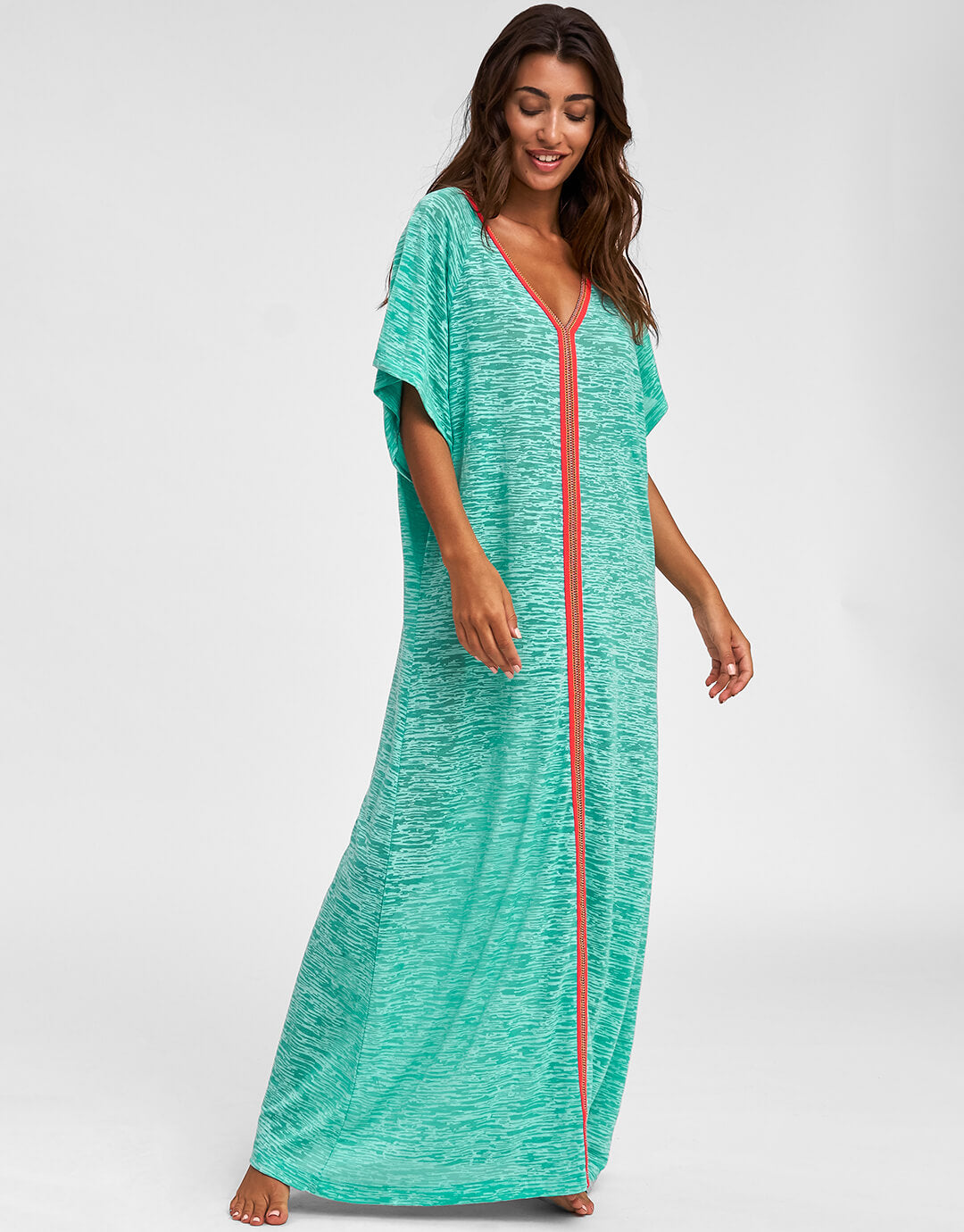 Inca Abaya Dress - Mint - Simply Beach UK