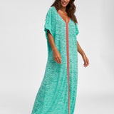 Inca Abaya Dress - Mint - Simply Beach UK
